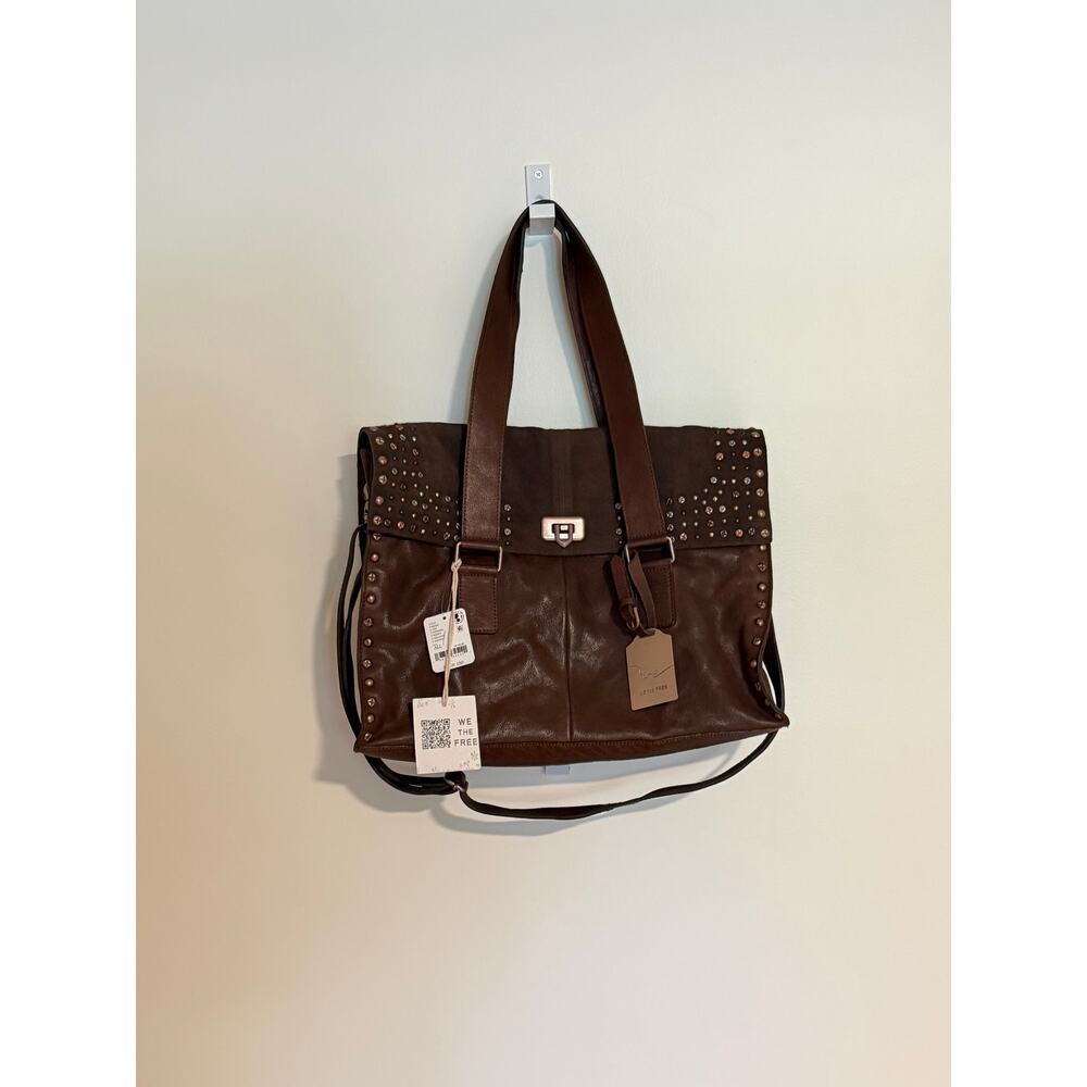 Free People Shay Studded Tote Bag, NWT - Picture 6 of 12